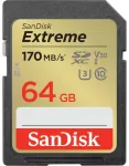 Atminties kortelė Extreme SDXC 64GB 170/80 MB/s V30 UHS-I U3