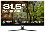 JAPANNEXT 80,0cm JN-V315UHDR 16:9 HDMI/DP UHD ekranas