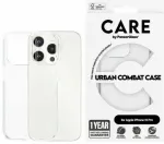 CARE by PanzerGlass Urban Combat Case telefonų dėklas, skirtas iPhone 15 Pro 6,1" permatomas|transparent 1422