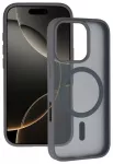 Tel Protect Aura Matte telefono dėklas su MagSafe palaikymu iPhone 16 Pro pilkas