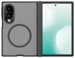 Nillkin Super Frosted Shield Fold telefono dėklas su MagSafe palaikymu Samsung Galaxy Z Fold 8 (F971) skaidrus