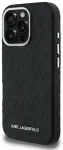 Karl Lagerfeld Grained PU Repeated Logo MagSafe Case Aizsargapvalks priek&scaron; Apple iPhone 16 Pro