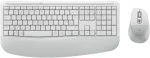 Logitech Signature Comfort Plus Combo MK880 Off White Bezvadu Tastatūras un peles komplekts