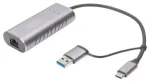DIGITUS USB3.0/USB C 3.1 auf 2.5G Ethernet Adapter