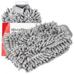 Microfiber cleaning gloves Cwash-09