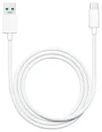 Oppo DL129 duomenų perdavimo ir įkrovimo laidas | USB-A į USB-C | 65W | 1m | baltas (OEM)