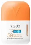 Vichy Capital Soleil UV Aqua Hydrating Fluid Tinted Spf50+ 50ml Medium kūno apsauginis fluidas nuo saulės