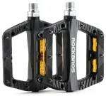 Rockbros BP2501 Reflective Nylon Bicycle Pedals - Black