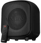 Garso kolonėlė SVEN PS-555, juoda, 65 W (RMS) galia, TWS, &bdquo;Bluetooth&ldquo;, USB, &bdquo;microSD&ldquo;, nuotolinio valdymo pultas, ličio akumuliatorius