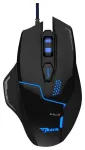 E-Blue EMS626 Mazer V2 Spēļu Datora Pele ar Papildus Pogām / LED / 2500 DPI / USB Melna