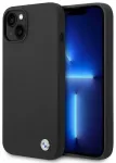 Dėklas BMW BMHCP14MSILBK iPhone 14 Plus 6,7" juodas|black Silicone Metal Logo