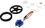 Continuous servomotor with wheel 1.5kg/cm (6V)