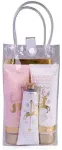 Accentra Romantic Dreams Body Care Set - D&aacute;rkov&aacute; sada koupelov&eacute; p&eacute;če v průhledn&eacute; ta&scaron;tičce