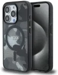 Tumi TUHMP15LTCAMK iPhone 15 Pro 6.1" juodas hardcase dėklas Frosted Camo Print MagSafe