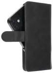 Universal book case COMMON size M for SAMSUNG S21 / NOTE / NOTE 2 / NOTE 3 / S10 / HUAWEI P30 Lite / P9 / P9 Lite / SONY XPERIA Z3 / Z4 / Z5 black