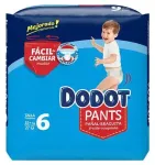 Vaiki&scaron;kos kelnės-sauskelnės Dodot Pants Dydis 6 27 vnt.