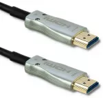 Qoltec Cable HDMI v.2.0 A male |A male |AOC | 30m