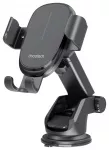 Choetech T203-F automobilinis laikiklis su belaidžiu 15W krovikliu Black