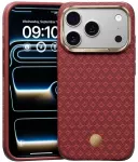 Benks ArmorGrid Edge X9 Air Navigator Kevlar telefono dėklas Apple iPhone 18 Pro | iPhone 17 Pro raudonas