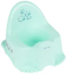 Podiņ&scaron; muzikālais ECO RABBITS light green TegaBaby PO-059-105