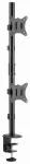 Gembird MA-D2-02 Vertikālais Galda Stiprinājums 2 displejiem 17&Prime;-32&Prime;