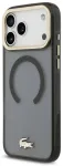 Lacoste PC/TPU Frosted Finish Gold Logo MagSafe Case Aizsargapvalks priek&scaron; Apple iPhone 17 Pro Max