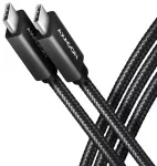 Axagon BUCM32-CM10AB duomenų perdavimo ir įkrovimo laidas | USB-C į USB-C