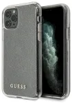 Guess GUHCN58PCGLSI Glitter Hardcase Aizsargapvalks priek&scaron; iPhone 11 Pro / sudraba