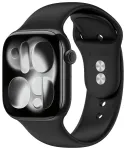 TECH-PROTECT SILICONE APPLE WATCH 8 / 9 / 10 / 11 / 12 / SE / ULTRA (44 / 45 / 46 / 49 MM) BLACK