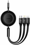 Baseus Bright Mirror 2 3in1 USB-C / MicroUSB / Lightning / USB-C Vads 1.1m