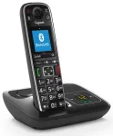 Gigaset E720A Belaidis telefonas su balso pa&scaron;to funkcija - Black