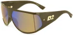 Akiniai nuo saulės DSQUARED2 vyrams D2-0124-S-79U (Lę&scaron;is/tiltelis/auselė) 75/11/115 mm