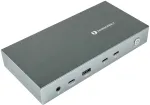 USB HUB Alcasa kabelmeister universali Thunderbolt 4 dokstacija (USB-C)