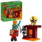 LEGO Minecraft 21266 Cīņa Nīderzemē uz lavas
