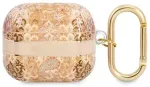 Guess  GUA3HHFLD AirPods 3 cover złoty|gold Paisley Strap Collection