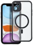 FULL MATTE MAG COVER telefono dėklas su MagSafe palaikymu iPhone 11 juodas