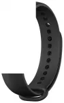 Devia Deluxe Sport i&scaron;maniojo laikrodžio dirželis Xiaomi Mi Band 5/6 | silikoninis | juodas