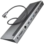 Axagon HMC-4KX3 USB &scaron;akotuvas | USB-C