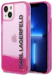 Karl Lagerfeld KLHCP14MLCKVF iPhone 14 Plus 6,7" rožinis / pink kietas dėklas Liquid Glitter Elong