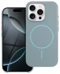 &bdquo;Riff Glossy MagSafe&ldquo; nugarėlės dėklas, skirtas &bdquo;Apple iPhone 17&ldquo;, mėtų spalvos