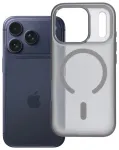 Case for iPhone 17 Pro / 18 Pro Flexline Mag Cover compatible with MagSafe gray