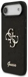 Guess PU Fixed Glitter 4G Metal Logo Case Aizsargapvalks priek&scaron; Appe iPhone 17 Air