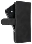 Universal book case COMMON size S for IPHONE 12 / 13 / SAMSUNG S6 / A5 2016 / XCOVER 4 / S22 / HUAWEI P8 2017 black