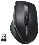 UGREEN M751 Bezvadu pele 5000DPI BT / Wi-Fi / melna