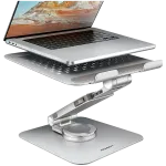 AXAGON STND-LR ALU HQ ROTATING massive stand for 10''-16'' laptops, many adjustable angles