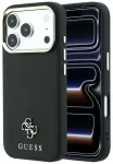 Case Guess Saffiano Small 4G & Classic   Logo MagSafe for iPhone 18 Pro / iPhone 17 Pro black