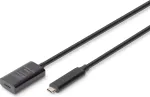 Aktyvus USB-C &ndash; USB-C pratęsimo kabelis, USB 3.2 Gen2, 10Gbps, 5m