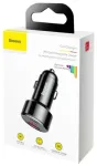 Baseus automobilių įkroviklis Magic Series PPS skaitmeninis ekranas (Type-C PD+I&scaron;manus QC) 45W Black CCMLC20C-01