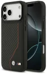 BMW M Carbon Line & Logo phone case with MagSafe support for iPhone 17 Pro Max red