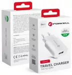 Forcell F-Energy TFK-TC-1099 kelioninis įkroviklis | 18W | QC | USB-A | baltas